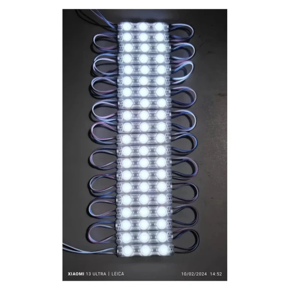 20 Adet Mercekli Modül Led Beyaz