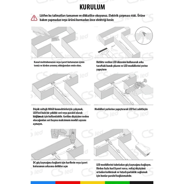 20 Adet Mercekli Modül Led Beyaz - 4