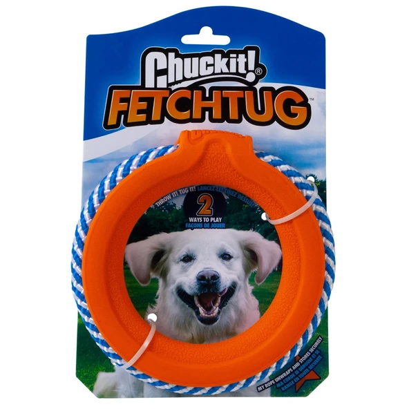 Chuckit! Fetch Tug Köpek Çekiştirme Halkası Köpek Oyuncağı 6.4x6.4x5.7cm ürün görseli
