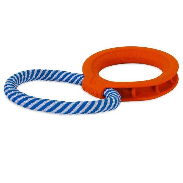 Chuckit! Fetch Tug Köpek Çekiştirme Halkası Köpek Oyuncağı 6.4x6.4x5.7cm - Resim 3
