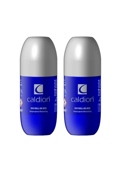 2 Li Caldion Antiperspirant Erkek Roll-On Deodorant 50 ML