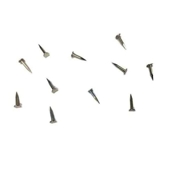 Klips, Menteşe, Ayağı Çivisi 7mm Çelik - Nikel 100gr