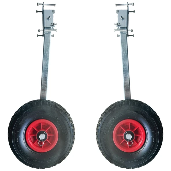 Fishika Galvanizli Küçük Boy Bot Taşıma Tekerleği ürün görseli