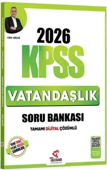 2026 KPSS Vatandaşlık Soru Bankası Tekrar Akademi ürün görseli 1