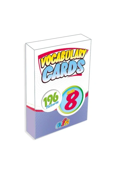 Vocabulary Cards 8 İngilizce Dil Kartları 8. Sınıf Afs ürün görseli 1