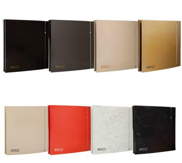 Dekoratif Fildişi Havalandırma Fanı Silent 100 Cz Design Ultra Sessiz Banyo Wc Aspiratörü Soler Palau Estetik Dizayn AGMair Agm Havalandırma - Resim 5