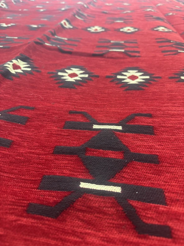 Etnik Motifli Otantik Dekoratif Kilim Desenli Halı (200cmx300cm) M1 - 3