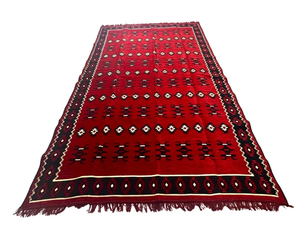 Etnik Motifli Otantik Dekoratif Kilim Desenli Halı (200cmx300cm) M1 - 2