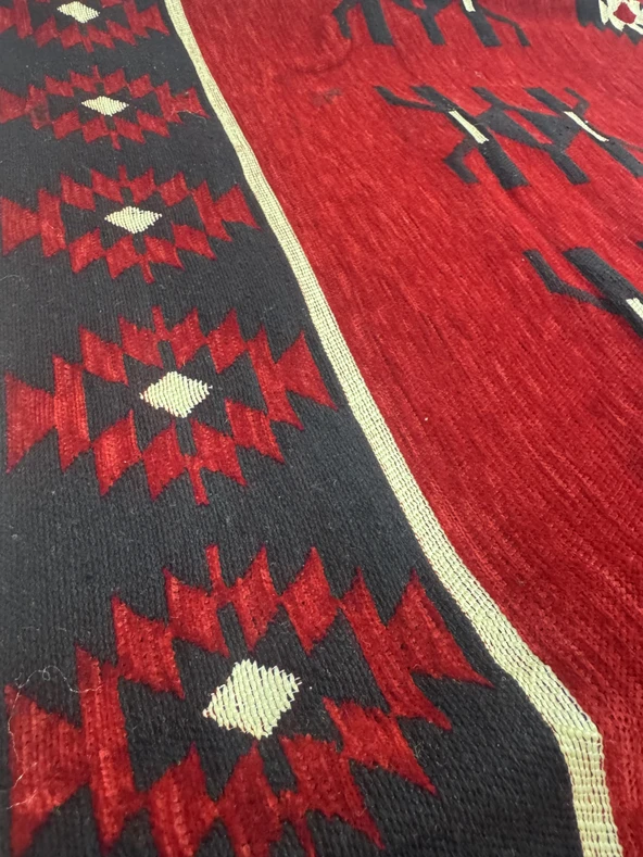 Etnik Motifli Otantik Dekoratif Kilim Desenli Halı (200cmx300cm) M1 - 4