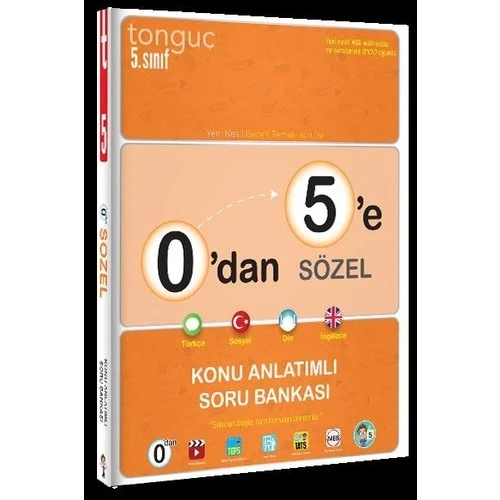 Tonguç 5.Sınıf 0 Dan 5 E Sözel Konu Anlatımlı Soru Bankası