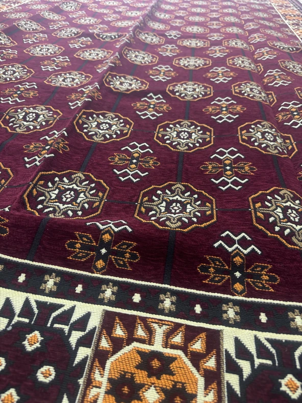 Etnik Motifli Otantik Dekoratif Kilim Desenli Halı (200cmx300cm) M3 - 3