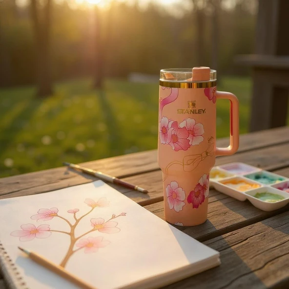 Stanley Quencher Termos Barbie Edition 1.18 Lt. Pipetli - Resim 2