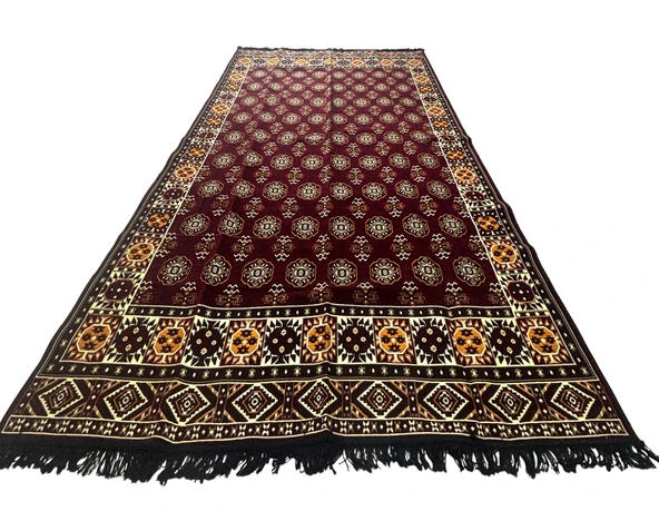 Etnik Motifli Otantik Dekoratif Kilim Desenli Halı (200cmx300cm) M3 - 2