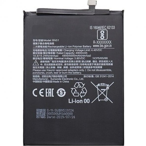 XIAOMI REDMİ 8A BN51 BATARYA PİL