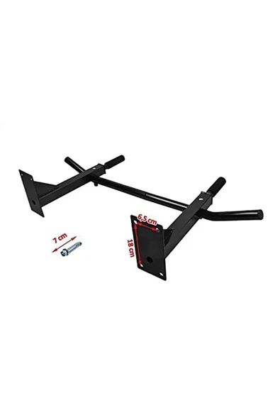 Bundeba Barfiks Aleti Omuz Ve Kol Kaslarını Çalıştırma Duvara Monte Barfiks Aleti - Resim 4