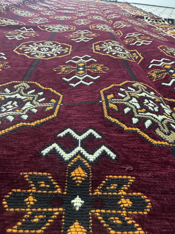Etnik Motifli Otantik Dekoratif Kilim Desenli Halı (200cmx300cm) M3 - 4
