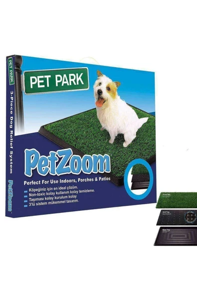 Pet Zoom Pet Park Köpek Tuvaleti 64 Cm X 51cm X 3.8 Cm - 3