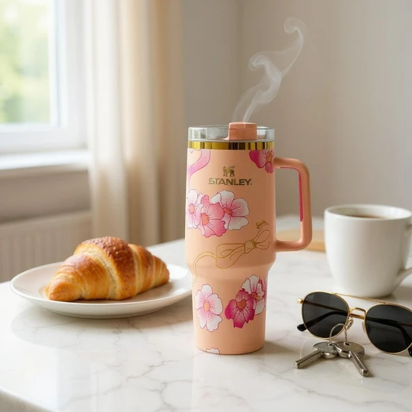 Stanley Quencher Termos Barbie Edition 1.18 Lt. Pipetli - Resim 4