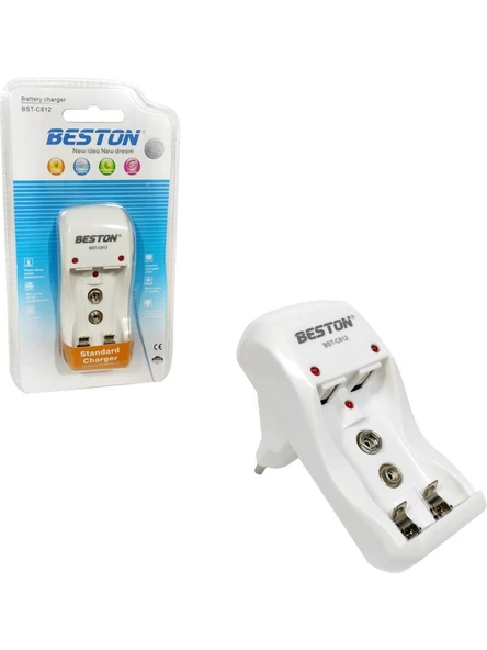 Pil Şarj Aleti Aa 9V Aaa Beston BST-C812 ürün görseli