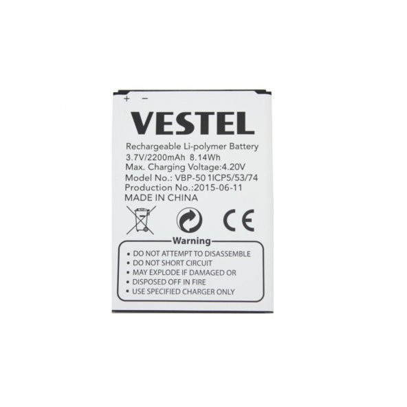 VESTEL VENÜS 5.0V 5.0X BATARYA PİL