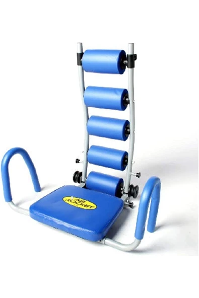 Bundeba Sırt Destekli 3 Kademe Direnç Yaylı Ab Rocket Mekik Aleti