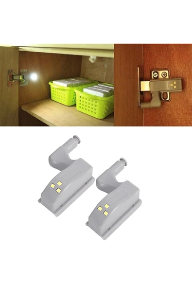 Bundeba Led Aydınlatıcı Gardrop Dolap Içi Menteşe Işığı - 4