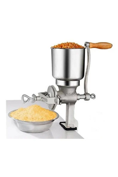 elisalife Kollu Döküm Arpa Buğday Kırma İncelme Makinesi - 3