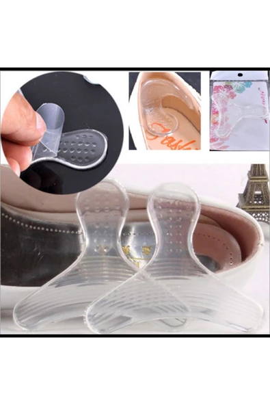 Bundeba 2 Adetli T Model Ayakkabı Vurma Önleyici Silikon Ped ürün görseli 1