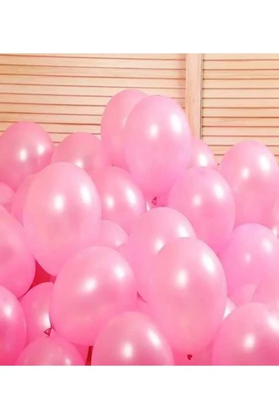 elisalife Metalik Helyum Uyumlu Parlak 100 Adet Parti Balonu - 3