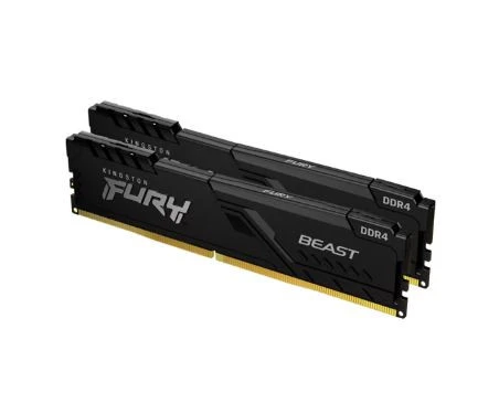 Kingston Fury Beast 16 GB (2x8) 3200 MHz CL16 KF432C16BBK2/16 DDR4 Ram - 1