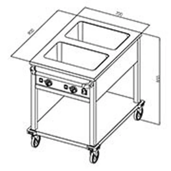 Öztiryakiler Elektrikli Bain Marie, Ohbety 2gn - Resim 1