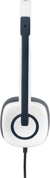 Logitech H150 Beyaz Mikrofonlu Kulak Üstü Kulaklık Teşhir - Resim 4