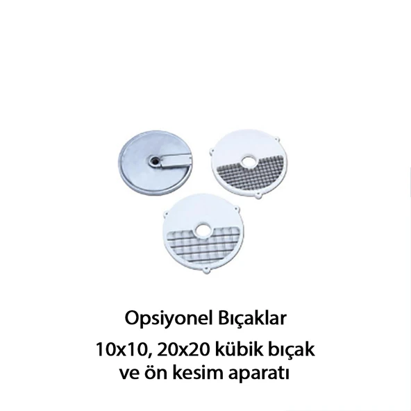 Bosfor Sebze Doğrama Makinesi Kübik Doğrama Ön Kesici Bıçak - 1