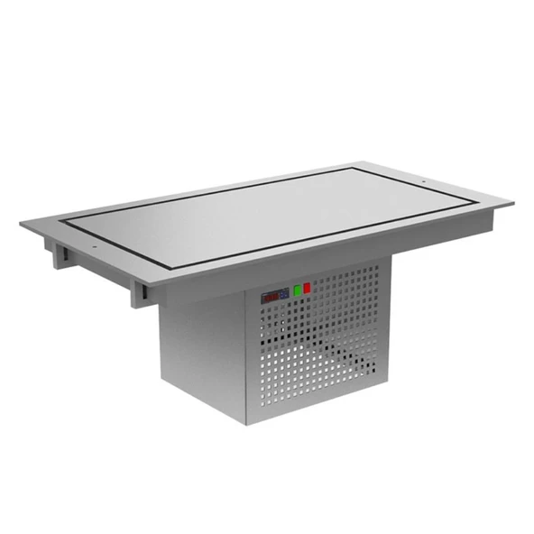 Öztiryakiler Ankastre Paslanmaz Soğuk Yüzey, 144 Cm Eta - 12c4g Model ürün görseli