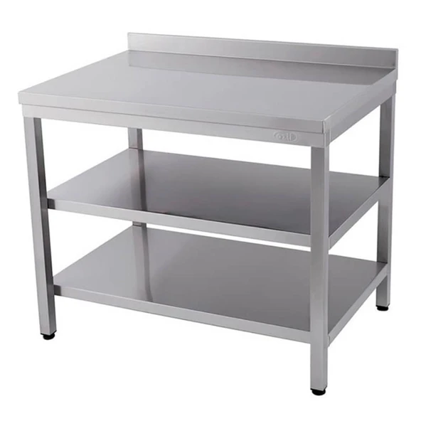 Öztiryakiler Çalışma Tezgahı Ara Raflı 120x60 Cm ürün görseli