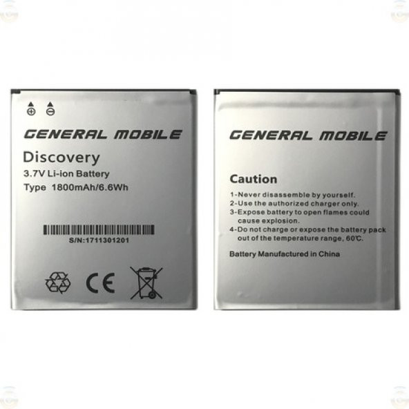 GENERAL MOBİLE E3 BATARYA PİL