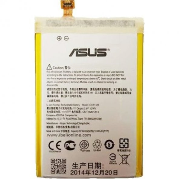 ASUS ZENFONE 6 A601CG C11P1325 BATARYA PİL