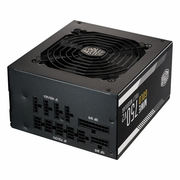 Cooler Master MWE Gold 750 V2 750W 80+ Altın Modüler Güç Kaynağı - Resim 4