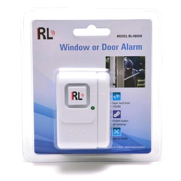 Kapı ve Pencere Güvenlik Alarmı-105dB Alarm Sireni - Resim 3