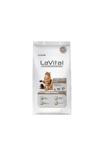 Lavital Sterilised Kuzu Etli Kısırlaştırılmış Kedi Maması 12 Kg ürün görseli