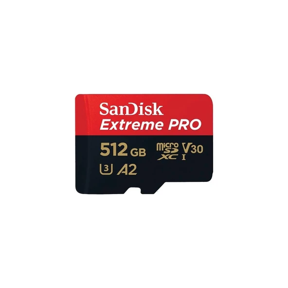 SanDisk Extreme Pro SDSQXCZ-512G-GN6MA Class 10 UHS-I U3 A2 V30 512 GB Micro SD Kart - 5