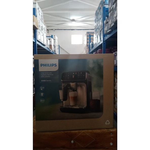 Philips 5500 Serisi LatteGo EP5547/90 Tam Otomatik Espresso Makinesi - 10