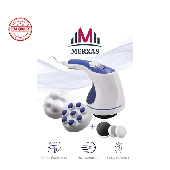 Merxas MA-118 Super Merxas Master Masaj Aleti - Beyaz - Mavi - 2