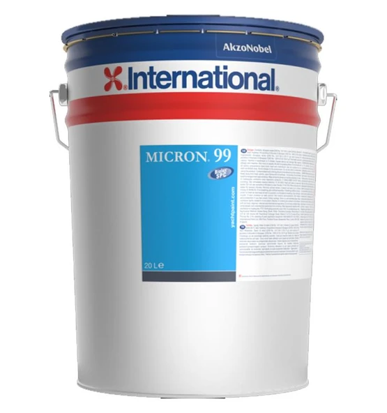 INTERNATIONAL MICRON 99 20LT SİYAH ZEHİRLİ BOYA TEKNE YAT ANTIFOULING ürün görseli 1