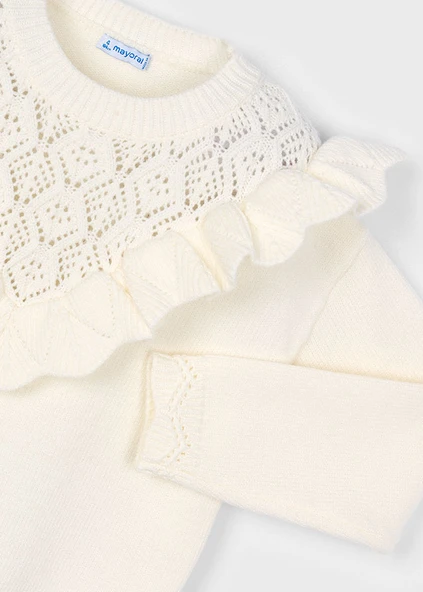 Mayoral Kız Çocuk Örme Kazak - 5