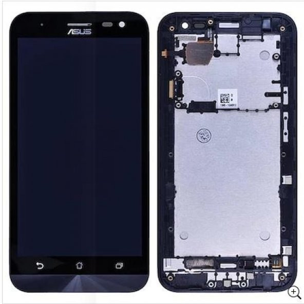 Asus Zenfone 2 Laser 5.0 ZE550KL Lcd Ekran Dokun. Siyah Çıtalı