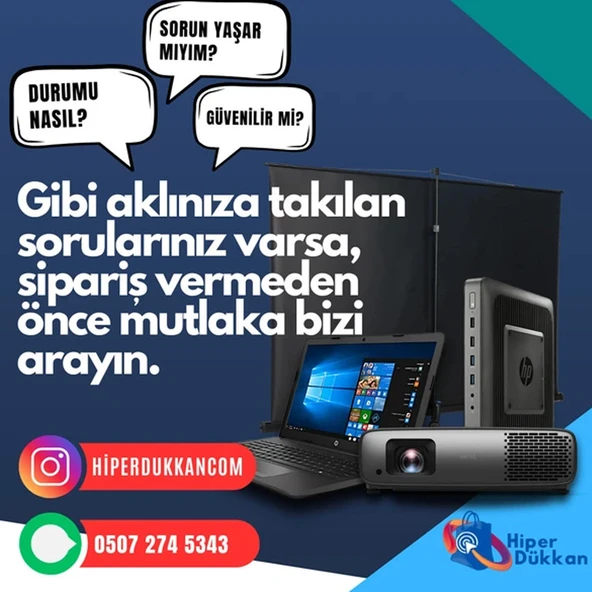 HP PRODESK 600 G2 İ5 6500 T İŞLEMCİ 8 GB RAM 256 GB SSD MİNİ PC (YENİLENMİŞ 2. EL ÜRÜN) - 11