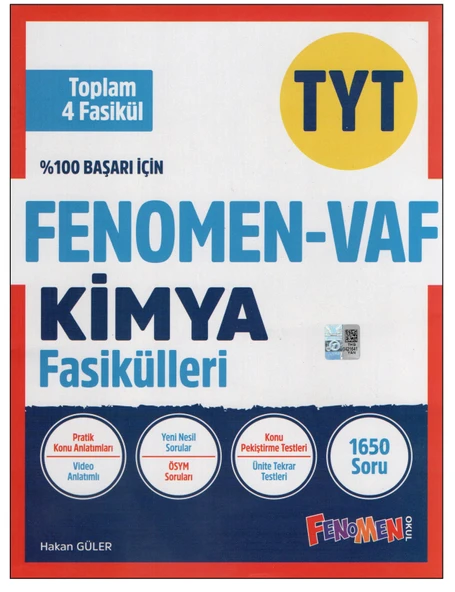 Fenomen -VAF TYT Kimya Fasikülleri