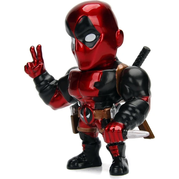 Jada Die Cast Deadpool Metal Figür - Resim 2