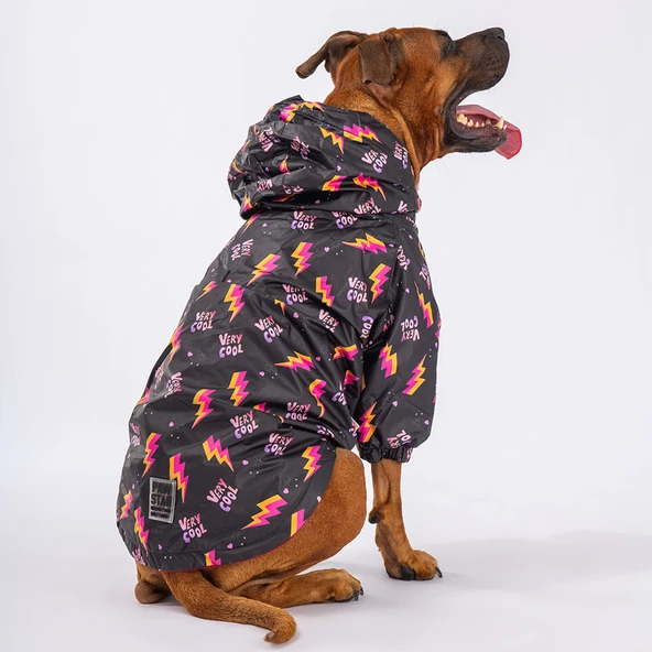 Pawstar Cool Polarlı Su Geçirmez Orta-Büyük Irk Köpek Yağmurluğu ürün görseli